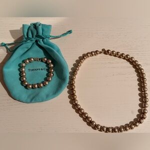 Tiffany & Co. Silver Bead Jewelry Set